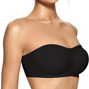 Strapless Non Slip Bandeau Jelly Bra