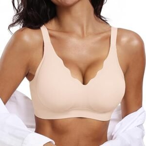 Scalloped Wireless Jelly Bra