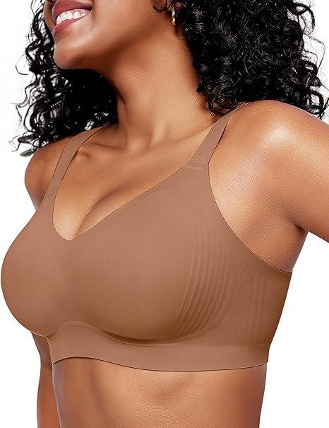 Full Coverage Plus Size Comfortable Tshirt Bra — view 8