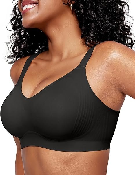 Full Coverage Plus Size Comfortable Tshirt Bra — view 9