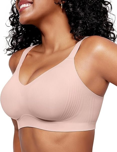 Full Coverage Plus Size Comfortable Tshirt Bra — view 7