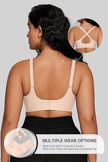 Seamless Full Coverage Convertible Bra — view 3