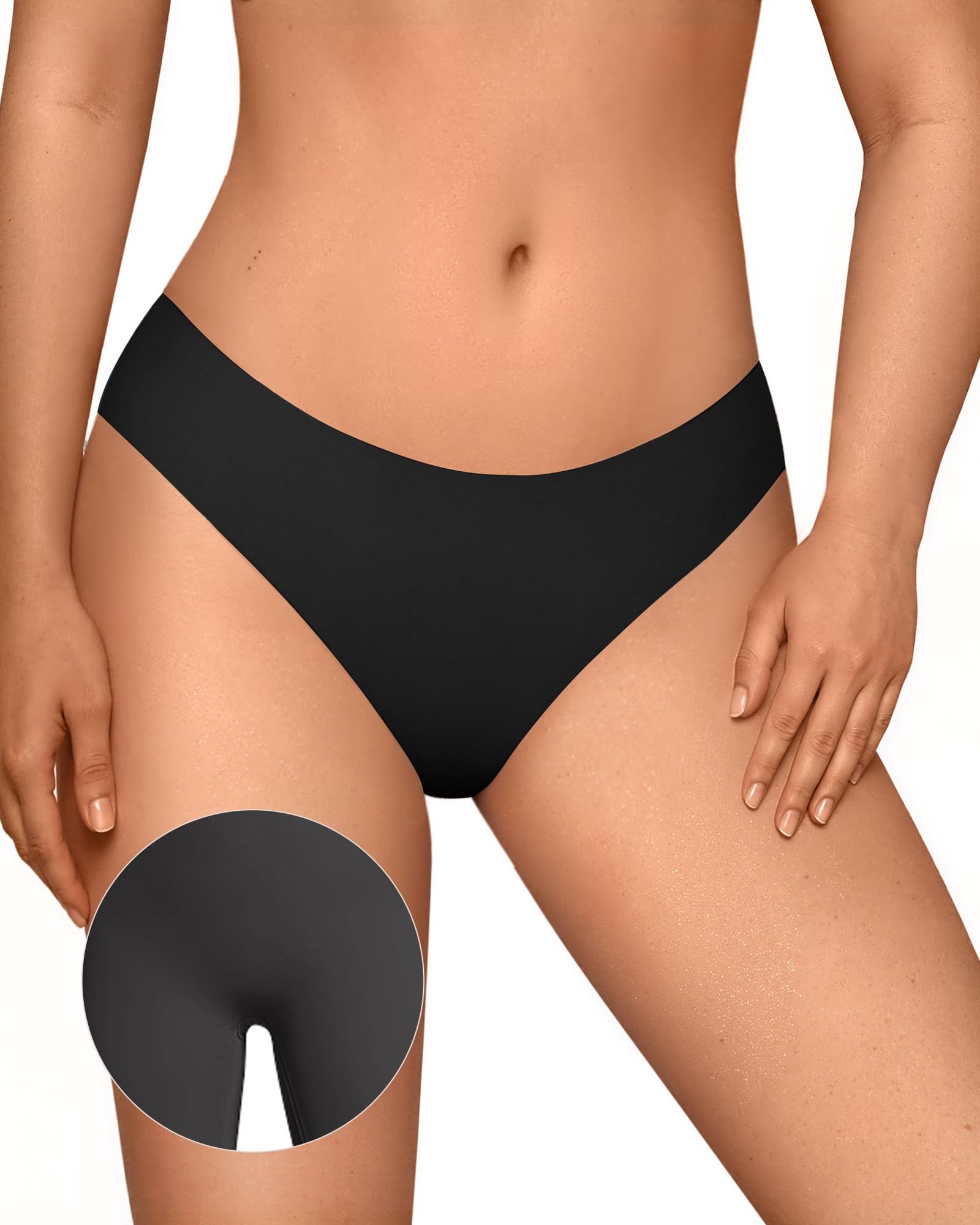 Bra Fitting Salon Co Seamless Thongs for Women Invisible Thongs