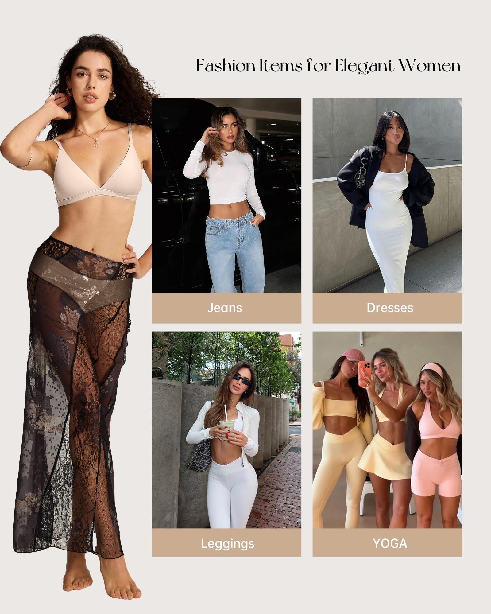 Bra Fitting Salon Co Seamless Thongs for Women Invisible Thongs — view 8
